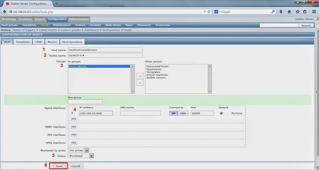 Cara Menambahkan Host di Zabbix