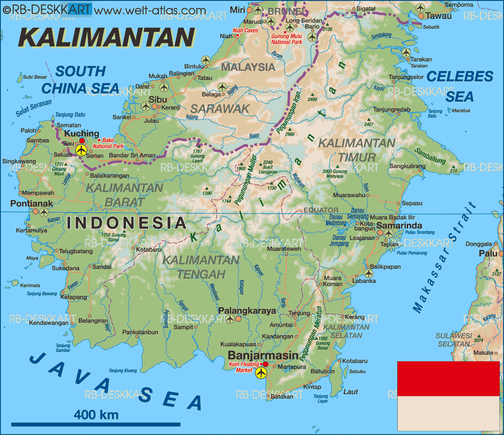  Kalimantan  in Indonesia Beautiful Places