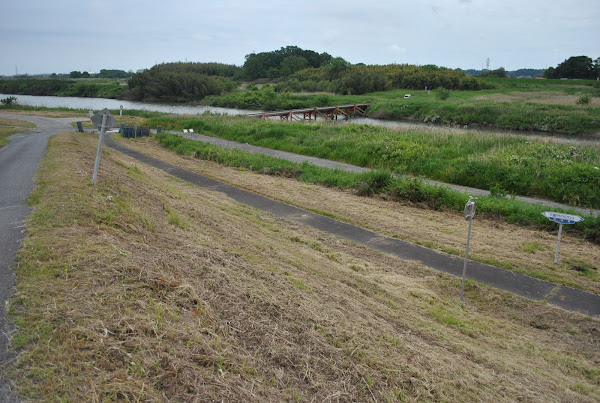 久慈川に架かる落合橋