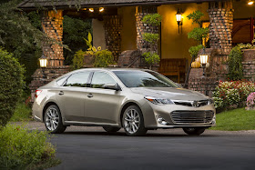 Front 3/4 view of 2015 Toyota Avalon Limited