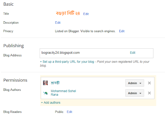blogger-Basic-Settings