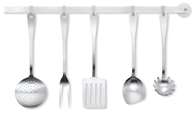 kitchen utensil rack