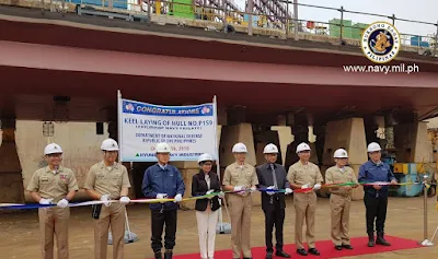 BRP Jose Rizal Keel Laying October 16, 2018 Philippine Navy