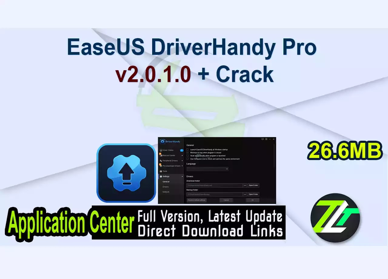 EaseUS DriverHandy Pro v2.0.1.0 + Crack