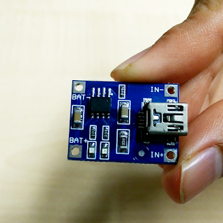 TP4056 is a lithium ion battery charger module that work using USB and wall adapter charger. 