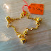 SOLD Rantai Tangan Budak Berbuah Love 3.54g u97 13.5cm 0.2cm 