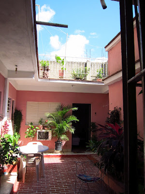 Santiago de Cuba courtyard