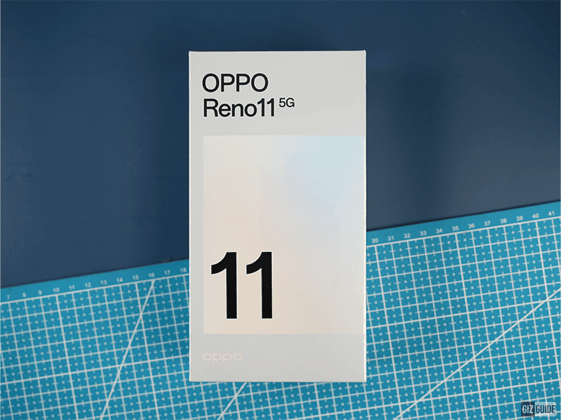 OPPO Reno11 5G's outer packaging