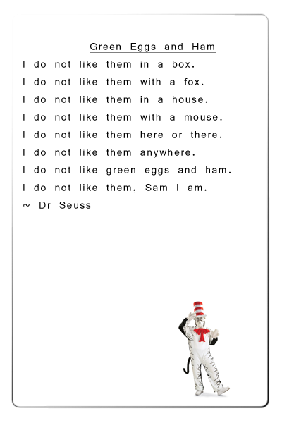 dr.seuss poetry kids