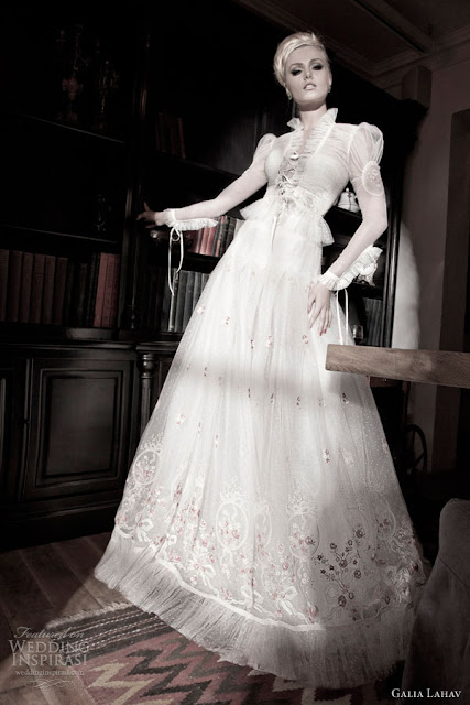 Galia Lahav vintage wedding  dress 2013 2014