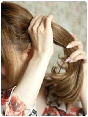  Cara  mengikat  rambut  ala  korea  Part I