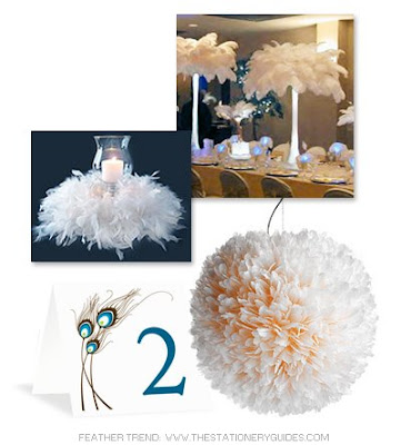 Ostrich tower centerpiece from Events Wholesale wreath centerpiece feathers