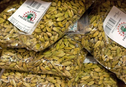 Bags of cardamom