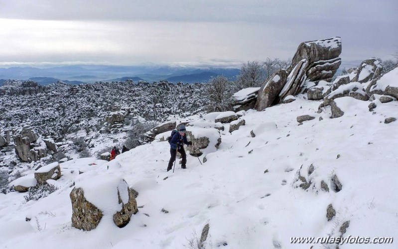 El Torcal nevado