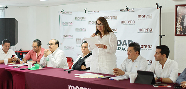 Alpha Tavera se retira de la presidencia de Morena Yucatán