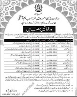 Ministry of Religious Affairs & Interfaith Harmony Latest Jobs in Islamabad 14 May 2019 - Pkilm.com