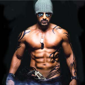 Bollywood Actor John Abraham Six Pack Photos