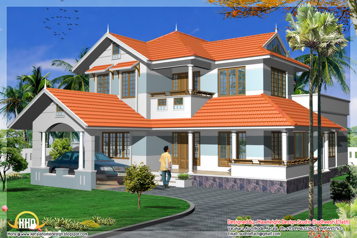 2280 sq.ft Kerala style house plan | home appliance