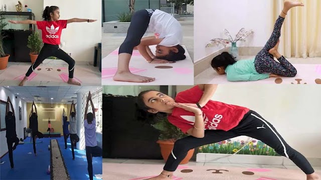 youngest yoga instructor in the world - Praanvi Gupta