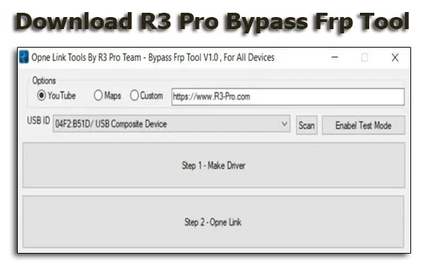 شرح وتحميل اداة R3 Pro Bypass Frp المجانية اخر اصدار