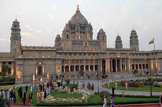 Umaid Bhavan Palace in Jodhpur, Rajasthan