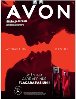 AVON Promotii + Catalog-Brosura  № 2  1-28.02 2021 →  ATTRACTION ♥ DESIRE