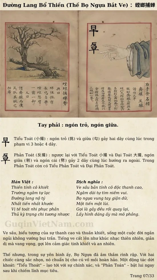 Tổng Hợp 176 Ký Hiệu Cổ Cầm Và 33 Chỉ Pháp Thái Cổ Di Âm Đã Phiên Dịch