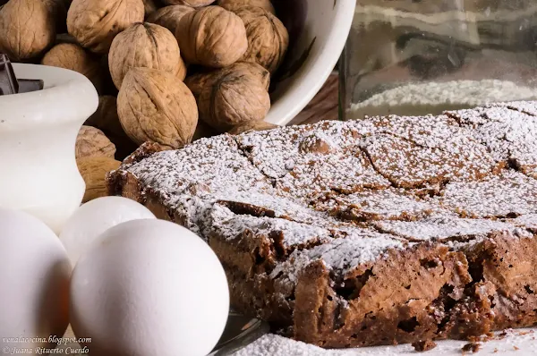 Brownie con nueces