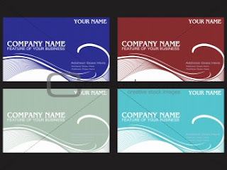 Visiting card design