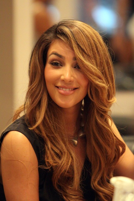 <b>Kim Kardashian's hair color</b>