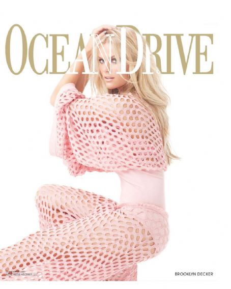 Brooklyn Decker On Ocean Drive December 2010 Coverpage