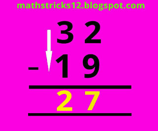 Fast subtraction trick without using borrowing