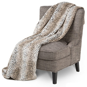 Faux Fur Throw by Michael Amini