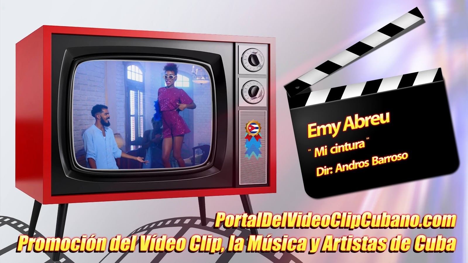 Emy Abreu - ¨Mi cintura¨ - Director: Andros Barroso. Portal Del Vídeo Clip Cubano. Música Popular Bailable Cubana. Canción. CUBA.
