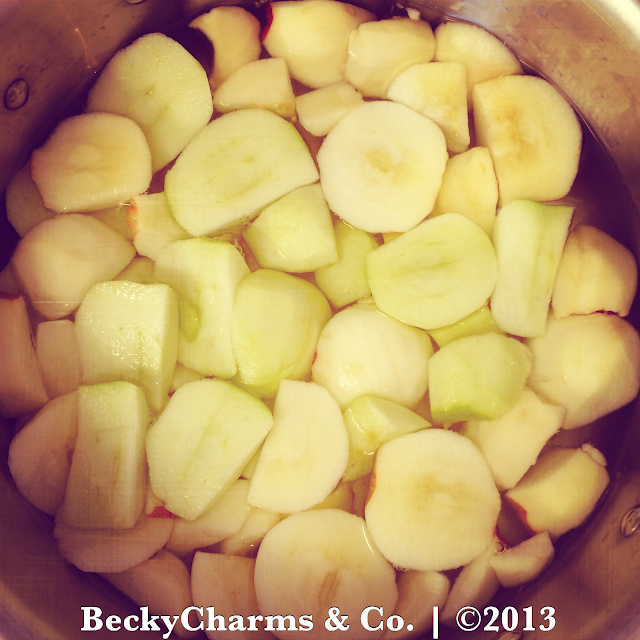 Natural Homemade Applesauce with TinyBaker : A Mommy and Me Recipe 2013 by BeckyCharms