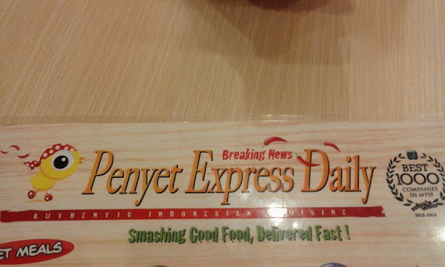 Penyet Express Daily di Sunway Putra Mall