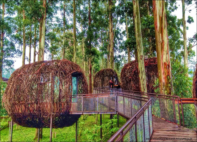 Pemandangan Yang Bisa Membuat Mata Tidak Berhenti Untuk Memandang Yaitu Dusun Bambu Lembung Bandung