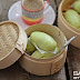 Bánh bao chay lá dứa