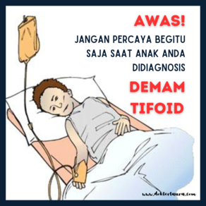 Diagnosis demam tifoid pada anak ditegakkan berdasarkan gejala, tanda dan pemeriksaan penunjang