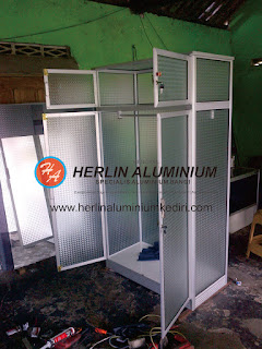 Daftar harga Lemari Pakaian Aluminium di Herlin Aluminium 