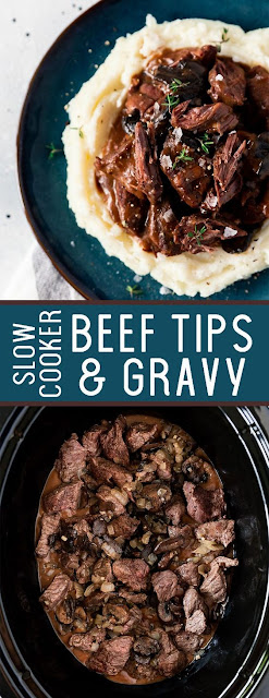 Beef Tips And Gravy Slow Cooker