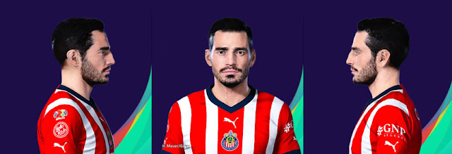 Antonio Briseño Face For eFootball PES 2021