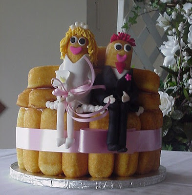 Twinkie Wedding Cakes