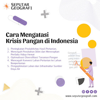 Cara Mengatasi Krisis Pangan di Indonesia