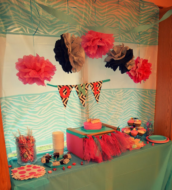 Pink and Blue 1st Birthday Party!