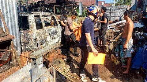 Kebakaran Rumah Penampungan Besi Tua di Nabire: Polisi Selidiki Penyebabnya