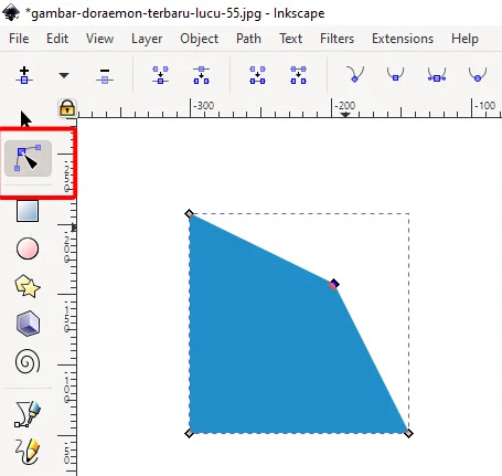 Dasar Cara Membuat Objek Di Inkscape 1.0