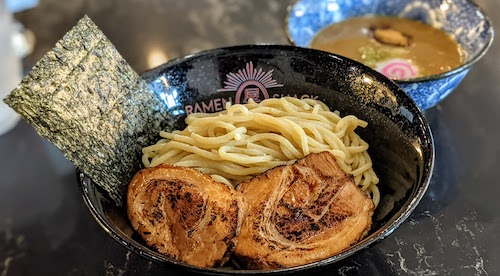 Ganja-style tsukemen dipping ramen