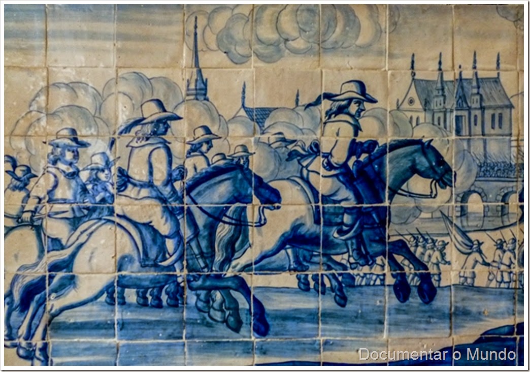 Sala das Batalhas; Palácio dos Marqueses de Minas; Azulejos Portugueses