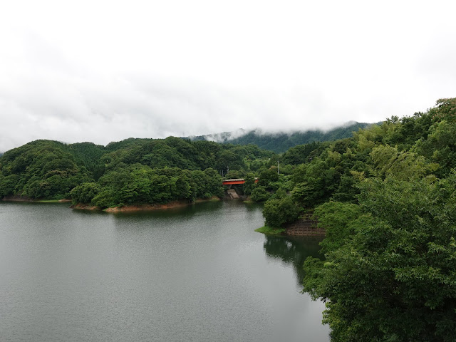 鳥取県西伯郡南部町下中谷　上長田大橋からの眺望